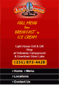 Mobile Screenshot of lighthousegrillathideaway.com